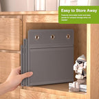 VERONLY Door Shoe Organizer, Over The Door Hanging Shoe Rack with Large Pockets, Space Saving Shoe Storage for Closet, Entryway, Bedroom, Shoe Holder for Men Women Kids (Grey) - style: Gray Over the Door Shoe Organizer