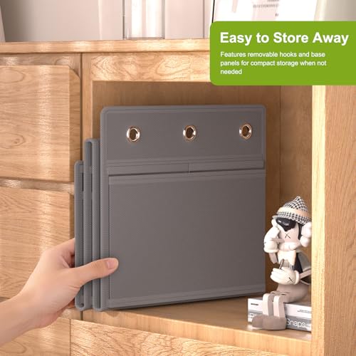 VERONLY Door Shoe Organizer, Over The Door Hanging Shoe Rack with Large Pockets, Space Saving Shoe Storage for Closet, Entryway, Bedroom, Shoe Holder for Men Women Kids (Grey) - style: Gray Over the Door Shoe Organizer