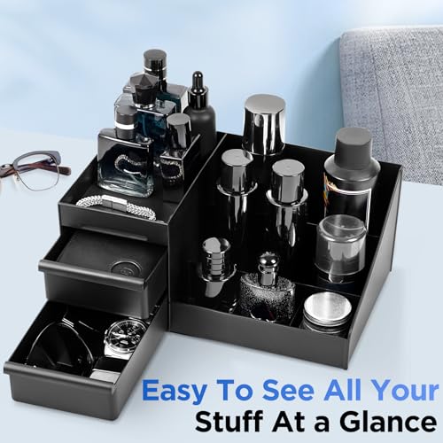 Mens Organizer,Perfume Organizer,Cologne Stand,Cologne Shelf,Perfume Stand,Bathroom Countertop Storage,Shelf for Bathroom Counter,Mens Dresser,Men Bedroom,Bathroom Organizers And Storage,Gifts For Men