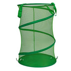 Household Essentials Pop-Up Mesh Laundry Hamper, Green - color: Green
