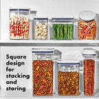 OXO Good Grips Pet POP – 1.1 Qt/1 L | Ideal for up to 1lb of treats | Airtight Dog and Cat Food Storage Container | BPA Free - size: Pet POP 1.1 Qt