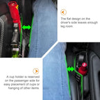 MAIKER Metal Front Door Storage Box, Door Side Insert Organizer Box Pockets for Replace Sagging Nets Compatible with 2018-2024 Jeep Wrangler JL JLU 4XE & 2020-2024 Gladiator JT(Black) - size: JL/JT Front