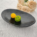Black Ring Dish,Jewelry Tray Key Dish Tray Organizer,Dresser Decor entryway Key Bowl,Catch All Bowl Decorative Trinket Dish Housewarming Gift 7.4inch