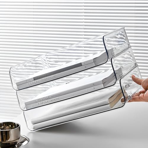 Gagee Set of 2 Office Organization and Storage, Clear PET Letter Tray Desk Organizer, Stackable Document Organizer for Notes, Pens, File Paper, Desk - size: 2 Horizontal