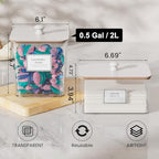 Laundry Pods Storage Container, Clear Laundry Room Organization and Storage,Detergent Powder Container,with Wooden Lids & Labels, 3+1 Pack（White） - style: 3+1-White