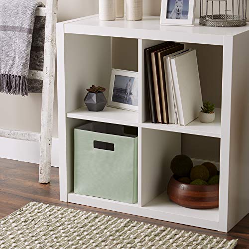DII Collapsible Polyester Storage Cube, Solid, Lightweight and Durable, Small Square, 11x11x11, Mint - color: Mint, size: Small Square, 11x11x11"