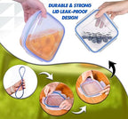 ARSUK Food Storage Containers with Airtight Lids - Reusable Plastic Containers Sets - BPA-Free Stackable Kitchen Storage for Meal Prep & Snacks - Microwavable & Dishwasher Safe (4 PCS) - color: 4 PCS