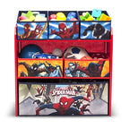 Delta Children Multi-Bin Toy Organizer, Marvel Spider Man - color: Spider-man