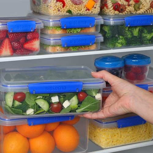Sistema KLIP IT Collection Food Storage Containers 34-Piece SetBlue