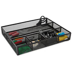 Rolodex Mesh Collection Drawer Organizer Black (22131)