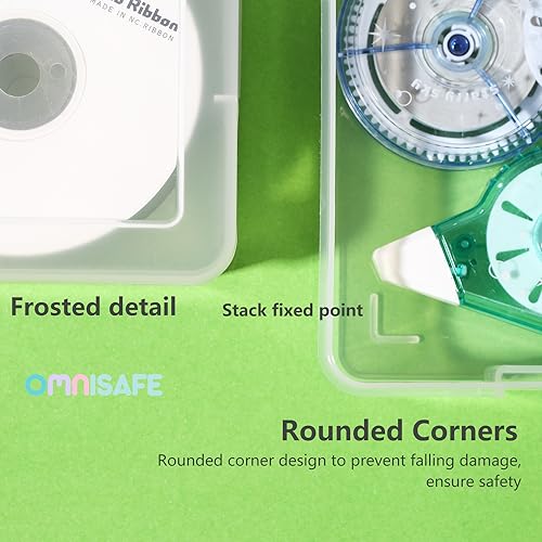 6 Pack Large Plastic Hobby Art Craft Organizer,Clear Plastic Storage Containers with Latching Lid, for Pencil Box, Lego, Crayon - size: Large - 6 Pack
