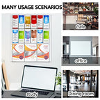 Weysat Acrylic Brochure Holder Wall Mount, Clear Plastic Pamphlet Holder Magazine Display Trifold Flyer Rack Hanging Literature Storage Organizer(3 Magazine Pockets, 12 Pamphlet Pockets) - size: 3 Magazine Pockets, 12 Pamphlet Pockets