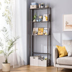 AmazerBath Bamboo Over The Toilet Storage Shelf, Over Toilet Bathroom Organizer Rack, 3-Tier Bathroom Shelves Over Toilet, Space Saver, Espresso - style: Espresso-3-tier