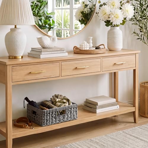 GRANNY SAYS Wicker Basket for Organizing, Wicker Storage Baskets for Shelves, Woven Baskets for Pantry Storage, Rectangle Basket, Gray, 1Pack - color: Gray, size: 13"L x 10¾"W x 4¾"H