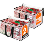 RoomHacks Clear Heavy Duty Extra Large Moving Bags, Reinforced Handle and Double Zipper, Storage Bags Alternative to Moving Box (2 Packs) - size: 125L- 2Packs