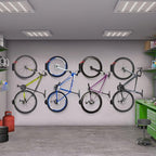 Swivel Bike Wall Mount, Bike Hangers for Garage, Space-Saving Bike Storage, Sturdy Bicycle Rack Can Holds Up to 77 lbs, Easy Install, 4 Pack - size: 4 Pack
