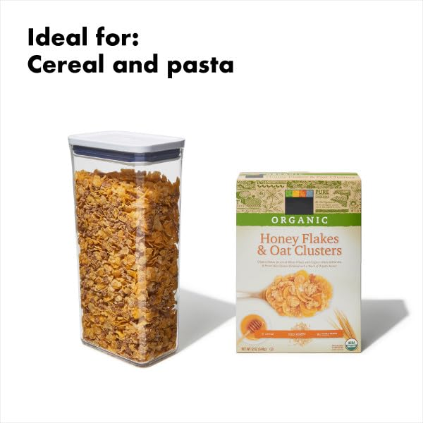 OXO Good Grips POP Container - Rectangle Tall 3.7 Qt, transparent - color: White, size: 3.7 Qt - Rectangle