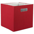 DII Collapsible Polyester Storage Cube, Solid, Lightweight and Durable, Small Square, 11x11x11, Rust - color: Rust, size: Small Square, 11x11x11"
