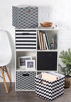DII Collapsible Polyester Storage Cube, Solid, Lightweight and Durable, Small Square, 11x11x11", Black - color: Black, size: Small Square, 11x11x11"