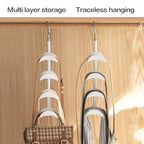 Purse Organizer Purse Organizer for Closet Purse Hanger-360 °Rotation,Curved Design, No Fear of Deformation of The Bag Strap，Premium and Smooth Purse Hook (White 1 Piece) - size: White 1 piece