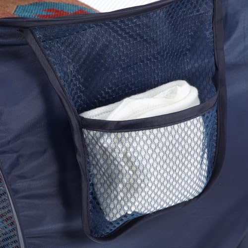 5 Pack Pop-Up Mesh Laundry Basket,5 Colors Pop Up Mesh Hamper,Open Laundry Baskets with Durable Handle Plastic Clothes Baskets for Home College Dorm Travel