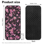 Cherry Blossom Print Armrest Cover for Sofa Non-Slip Diamond Pattern Arm Covers for Recliner Washable Furniture Protectors with 2 Pockets Anti-Scratch Chairs Arm Covers - color: Cherry Blossom