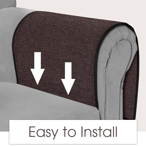 Joywell Armrest Organizer Remote Holder for Recliner Armchair Caddy Couch Sofa Arm Chair Caddie with 6 Pocket Storage for Magazine, Phone, iPad, Purple - color: Purple, size: 19'' x 35''