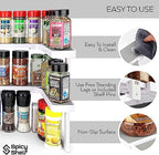 Spicy Shelf 3.0 - Expandable 2 Tiered Spice Rack Organizer for Cabinet & Pantry - Kitchen Seasoning Organizer - Cabinet Spice Racks for Inside Cabinets (Spicy Shelf Premium) - Home Organization