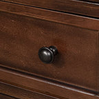 Modern Storage Wood Cabinet with 3-Drawer, Sofa Table Console Table End Table with Pull Out Tray, Accent Table Furniture for Entryway Living Room Bedroom, Fully Assembly Bedside Table (Brown) - color: Brown