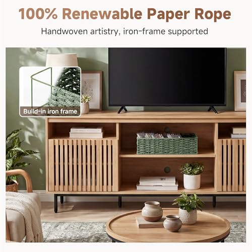 StorageWorks Sage Green Paper Rope Bathroom Basket Organizer and Storage for Tank Topper, Wicker Toilet Paper Basket for Back of Toilet Baskets, Small Narrow Tank Trays for Bathroom Decor, 2 Pack - color: Sage Green, size: 15 ¾"L x 6 ½"W x 4 ¼"H