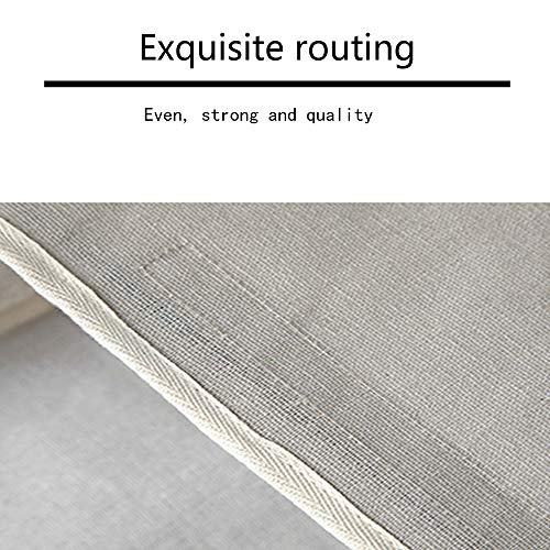 Fantasyon Wall Hanging Storage Bag, Waterproof Over The Door Closet Organizer Hanging Pocket Linen Cotton Organizer Box Containers for Bedroom, Bathroom (White) - color: White
