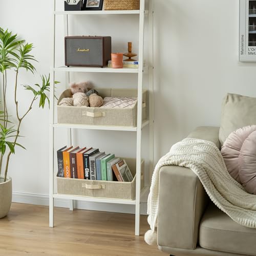 GRANNY SAYS Storage Baskets for Shelves, Closet Organizer Bin and Clothes Storage Bins, Trapezoid Storage Bins, Clothing Bins for Changing Table Wire Shelves, Honey Beige, 3-Pack - color: Honey Beige, size: 19¾"L x 11"W x 7¾"H