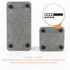 NiuYichee Set of 4 Water Absorbent Diatomite Coasters, Diatomaceous Earth Kitchen Soap Dish, Bathroom Trays, Water Absorbing Stone Used for Hand Soaps & Plants & Toiletries in The Modern Home - color: Set of 4 Grey