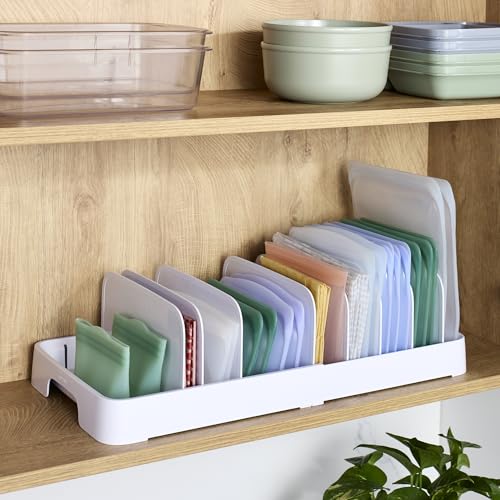 YouCopia StoraLid Expandable Food Container Lid Organizer with Tall Dividers, 40 Lid, Premium Edition - size: Expandable Premium