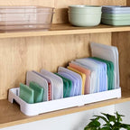YouCopia StoraLid Expandable Food Container Lid Organizer with Tall Dividers, 40 Lid, Premium Edition - size: Expandable Premium