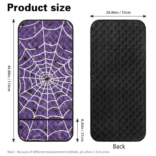Spider Web Print Armrest Covers for Sofa Easy to Clean Sofa Arm Covers with Side Storage Pocket Comfortable Recliner Armrest Organizer Armchair Slipcover for Couch - color: Spider Web