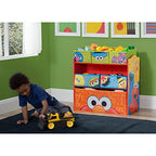 Sesame Street 6 Bin Design and Store Toy Organizer by Delta Children - color: Sesame Street