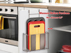 Simple Houseware Over Cabinet Door Organizer, Mesh Bronze - color: Brown