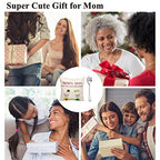 ZUYUROU Mom Gifts, 2-Pocket Mom’s Spot Throw Pillow Covers 18 x 18 Inch, Birthday Christmas Anniversary Thanksgiving Day Gifts for Mum Mama Stepmom Mimi - color: Mom
