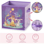 Disney Wish Set of Two Spacious Collapsible Storage Cubes, 10"x10" - color: Wish