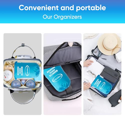 Magnetic Cruise Door Organizer,15 Large Durable Pockets，Upgrade Over The Door Organizer For Cruise Ships,Cruise Essentials 2026，Shoe Rack For Door,3 Strong Anti-Scratch Magnets, 9 Hooks