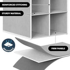 Simple Houseware 20 Section Shelves Hanging Shoes Organizer Holder for Closet, Gray - color: Grey