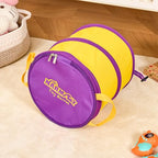 NARMAY Toy Barrel Pop-Up Toy Storage Bin, Collapsible Toy Bucket with Handles for Kids, All-in-One Toy Organizer for Boys and Girls - Nested Set of 2 - size: Nested Set of 2