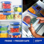 Sistema KLIP IT Large 5L Food Storage Container, Airtight & Stackable, Dishwasher, Freezer, & Microwave-Safe, BPA-Free - size: 5 L (Single)