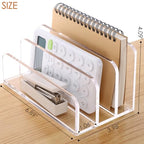 SANRUI 3 Compartments Mail Organizer Letter Holder for Desk ,Vertical Letter Holder,File Sorter Acrylic Desk Organizer Office Supplies,Clear - style: 3 Sections
