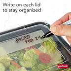 GoodCook Meal Prep Containers, Single