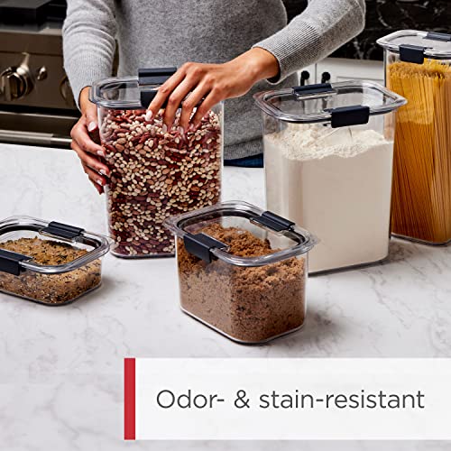 Rubbermaid Brilliance Pantry 10 Piece Set, Clear and Airtight Food and Pantry Storage Containers - size: Assorted Sizes (20-Piece)