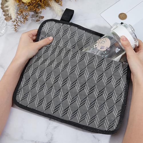 GORGECRAFT 41 * 30cm Armrest Chair Side Organizer Beach Chair Hanging Bag Cloth Bedside Caddy Organizers Gray Bed Buk Storage Bag Wheelchair Hanging Side Pocket Bag for Magazines Books Water Bottle - color: Gray