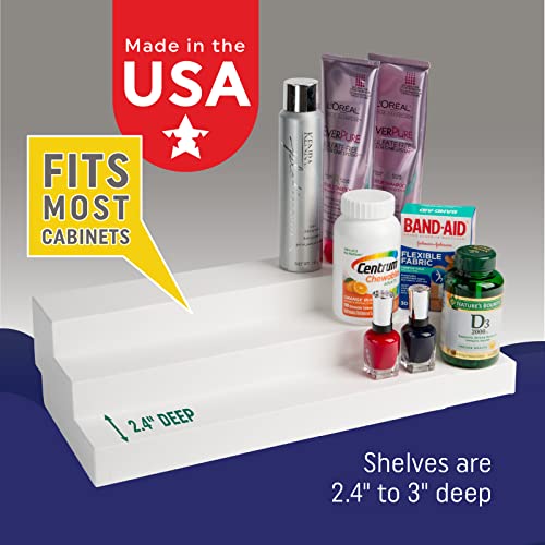 Dial Industries 3 Tier Adjustable Canned Goods Shelves for Kitchen Cabinet and Pantry Organization, Standard - size: Standard