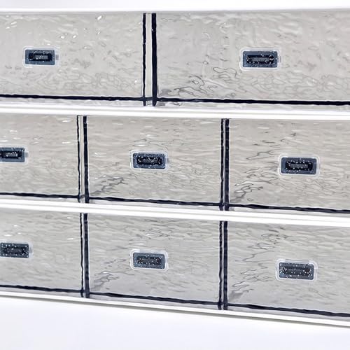 Desk Drawer Organizer, Stackable Plastic Storage Drawer, Grocery Organizer For Stationery/Office Supplies (New White, 1 Compartment) - color: New White, size: 1drawers